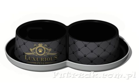 Miska podwójna/"Luxurious"/2x350ml Miska podwójna/"Luxurious"/2x350ml