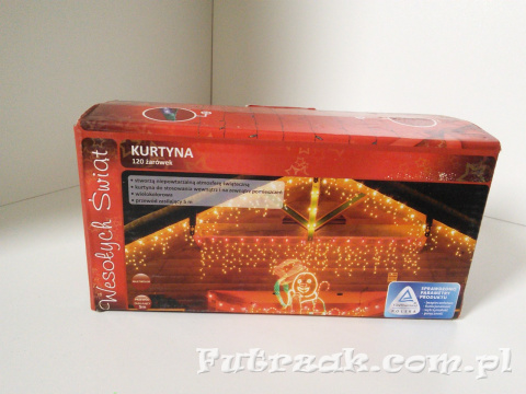 KURTYNA 120 LAMPEK-WIELOKOLOROWA KURTYNA 120 LAMPEK-WIELOKOLOROWA