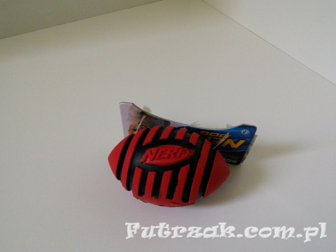 Spiralna, piszcząca piłka rugby-NERF DOG Spiralna, piszcząca piłka rugby-NERF DOG