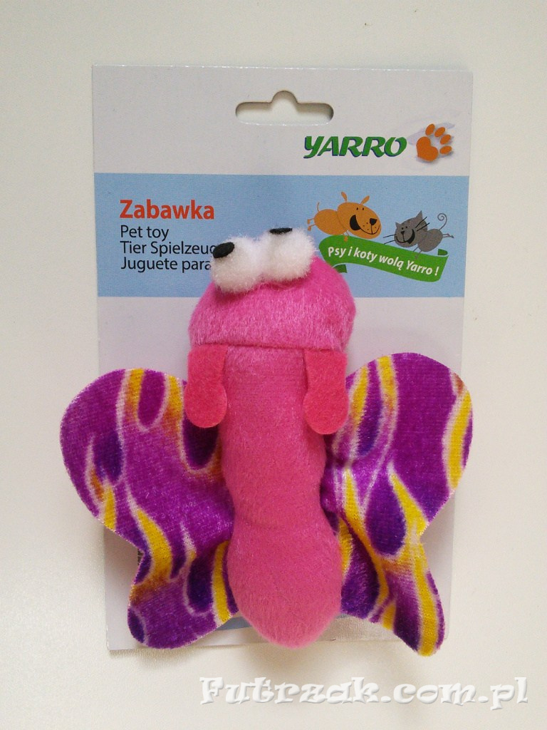 Różowy motyl z kocimiętką-Y0247 Różowy motyl z kocimiętką-Y0247