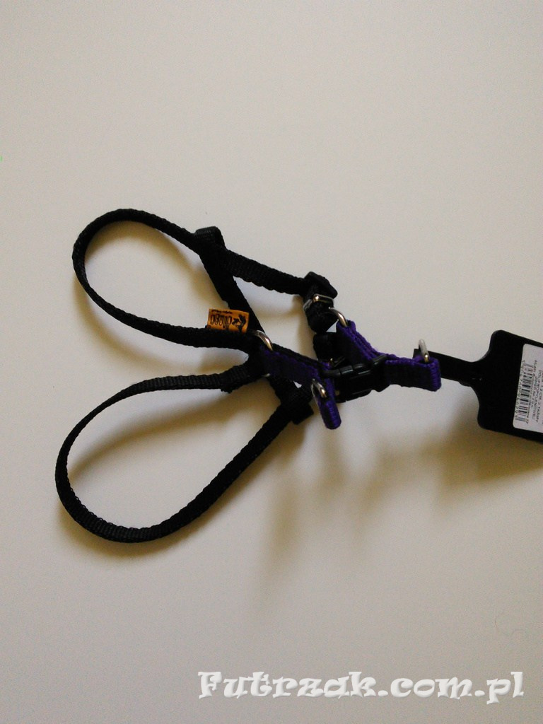 Szelki Fred Energy/40cm/fioletowo-czarne Szelki Fred Energy/40cm/fioletowo-czarne