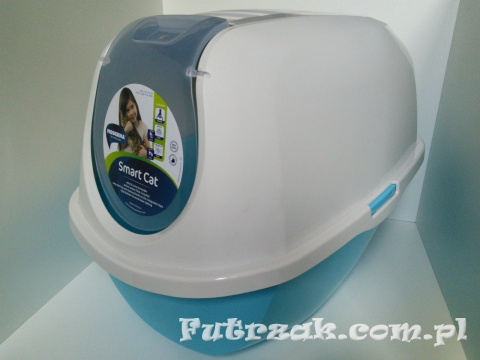 Toaleta Eco-Line zamykana z filtrem/niebieska Toaleta Eco-Line zamykana z filtrem/niebieska