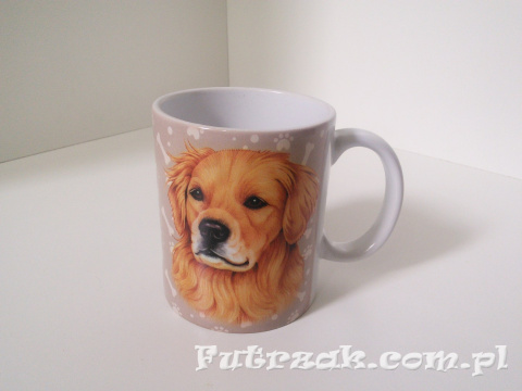 Kubek ceramiczny z motywem-Golden Retriever Kubek ceramiczny z motywem-Golden Retriever