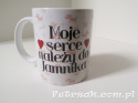 Kubek ceramiczny z motywem-Jamnik