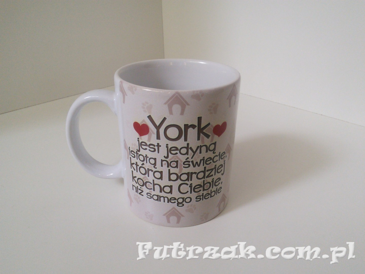 Kubek ceramiczny z motywem-York Kubek ceramiczny z motywem-York
