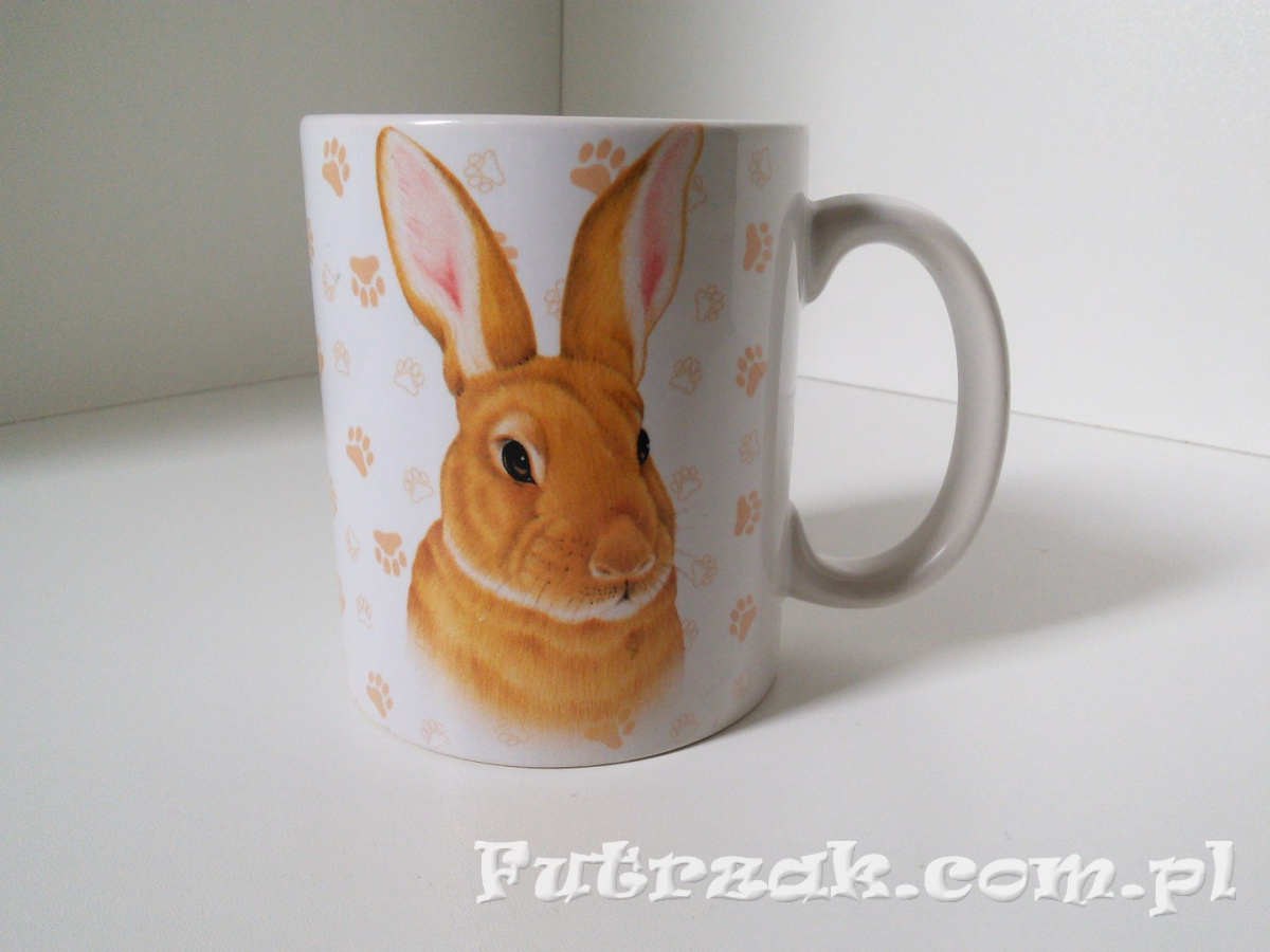 Kubek ceramiczny z motywem-Królik Kubek ceramiczny z motywem-Królik