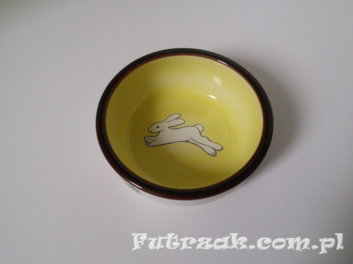 Miska ceramiczna z motywem-Y2705