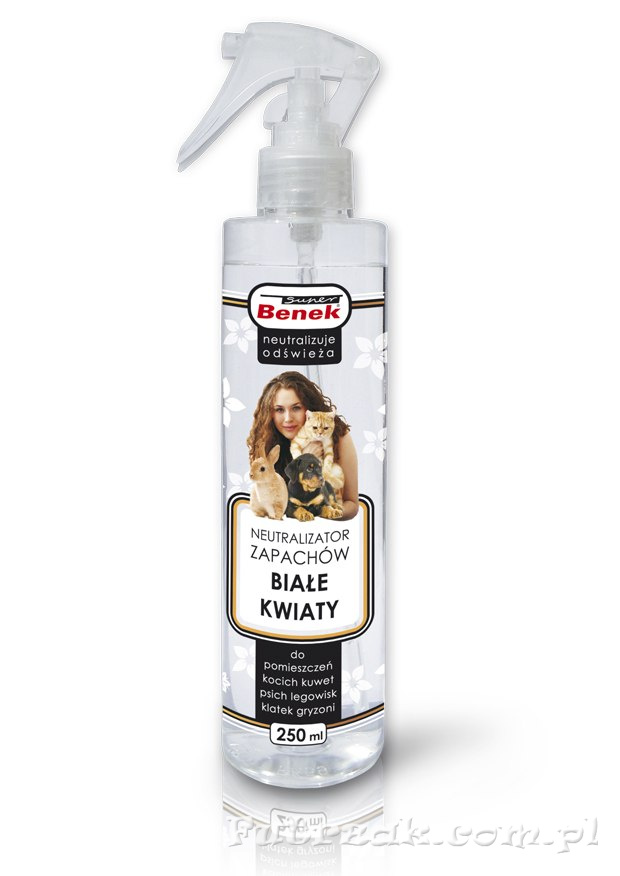 Neutralizator zapachów/białe kwiaty/250ml Neutralizator zapachów/białe kwiaty/250ml