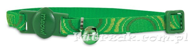 Obroża Eco Circles Green Obroża Eco Circles Green
