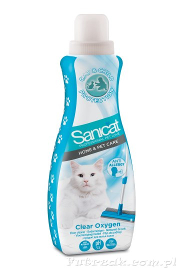 Sanicat Clear Oxygen Floor Cleaner/1l Sanicat Clear Oxygen Floor Cleaner/1l