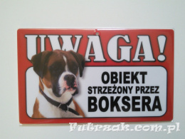 Tabliczka ostrzegawcza-