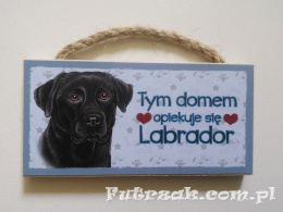 Tabliczka z magnesem-Labrador