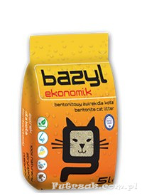 Żwirek Bazyl Ekonomik 5l Żwirek Bazyl Ekonomik 5l