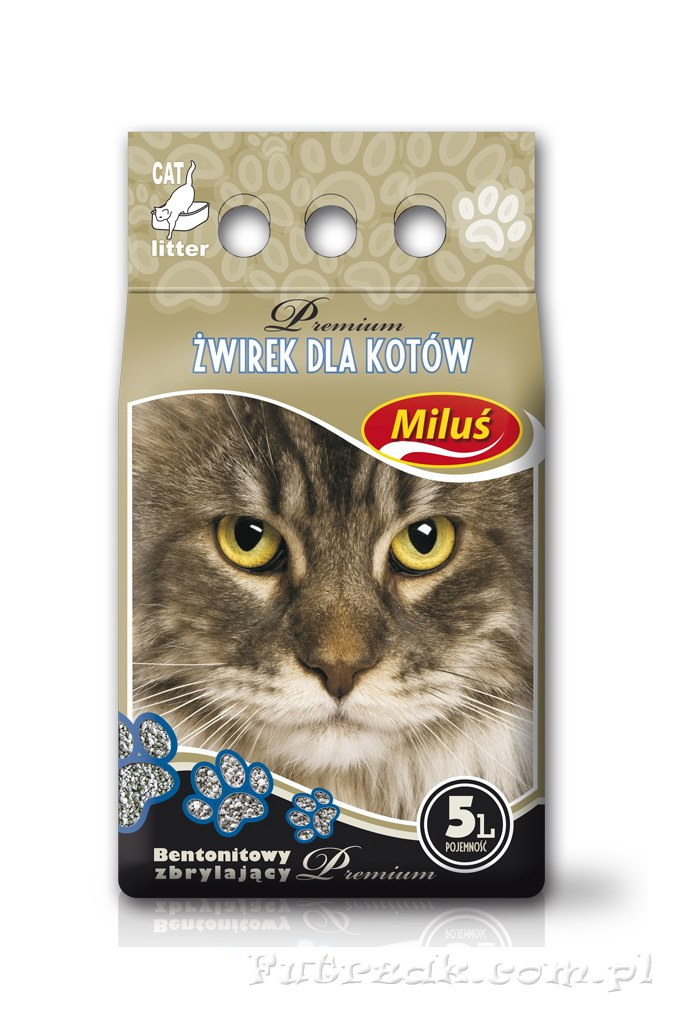 Żwirek Miluś Premium 5l Żwirek Miluś Premium 5l