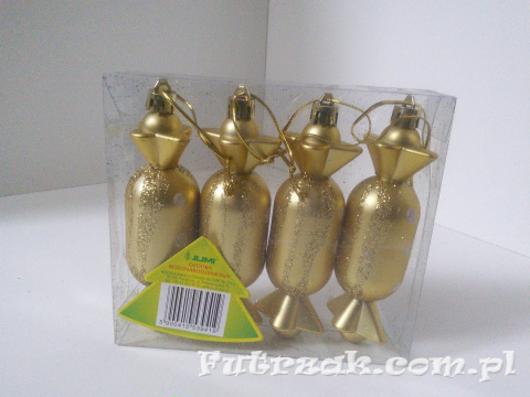 Bombki typu Cukierki/4 szt. Bombki typu Cukierki/4 szt.