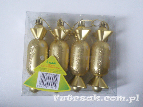 Bombki typu Cukierki/4 szt. Bombki typu Cukierki/4 szt.