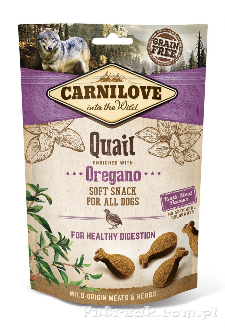 Carnilove Quail with Oregano/200g Carnilove Quail with Oregano/200g