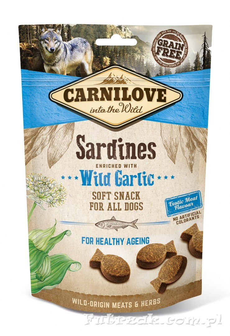 Carnilove Sardines with Garlic/200g Carnilove Sardines with Garlic/200g