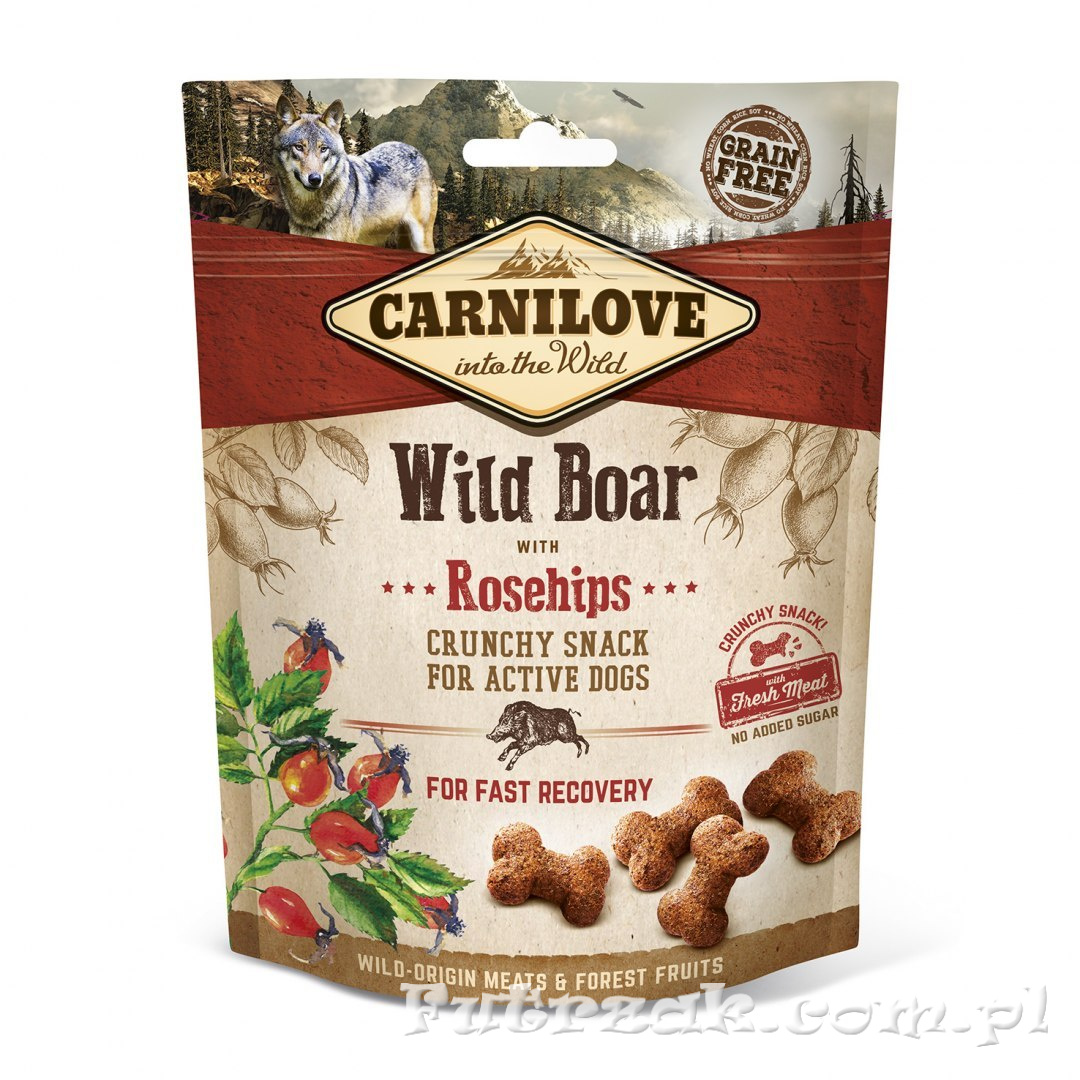 Carnilove Wild Boar with Rosehips/200g