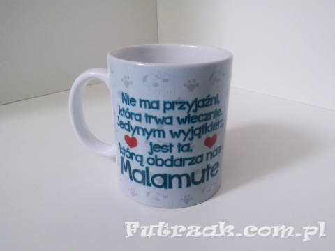 Kubek ceramiczny z motywem-Malamute Kubek ceramiczny z motywem-Malamute