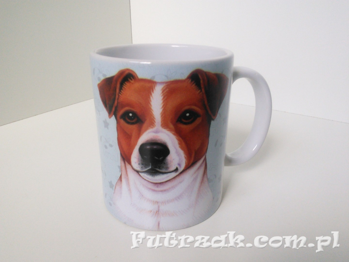 Kubek ceramiczny z motywem-Jack Russell Terrier Kubek ceramiczny z motywem-Jack Russell Terrier