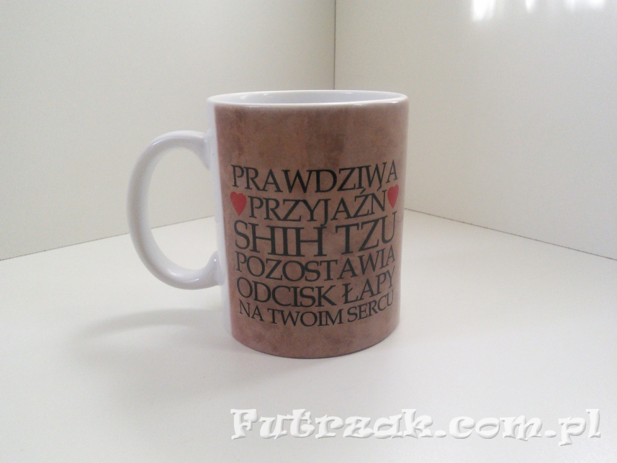 Kubek ceramiczny z motywem-Shih Tzu Kubek ceramiczny z motywem-Shih Tzu