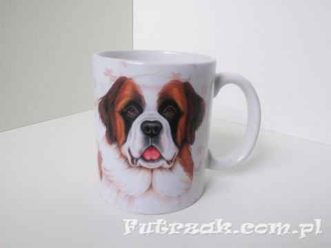 Kubek ceramiczny z motywem-Bernardyn Kubek ceramiczny z motywem-Bernardyn