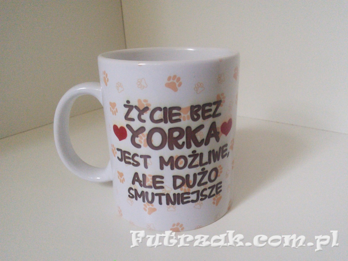 Kubek ceramiczny z motywem-York Kubek ceramiczny z motywem-York
