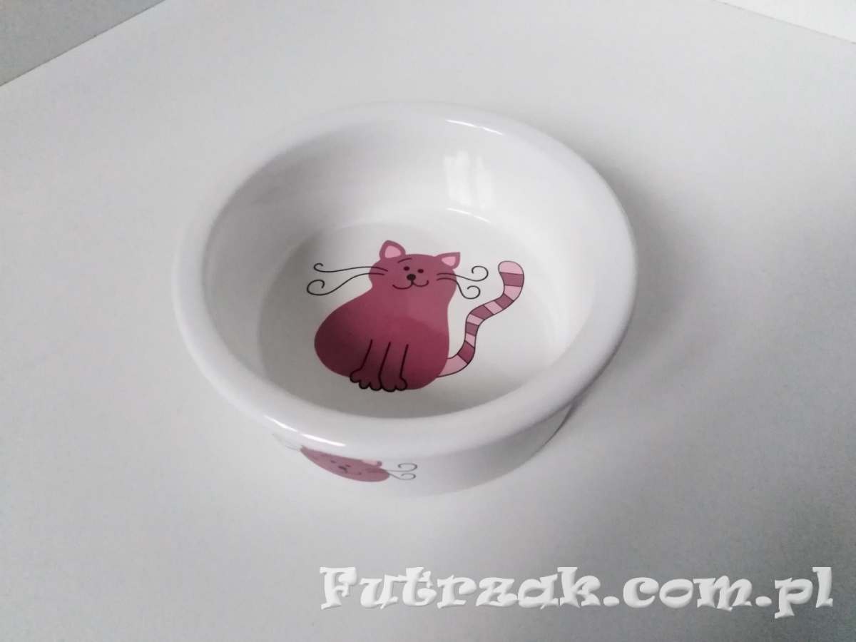 Miska ceramiczna z motywem-Y2703