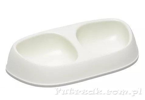 Miska podwójna Sensibowl/biała 2x200ml Miska podwójna Sensibowl/biała 2x200ml