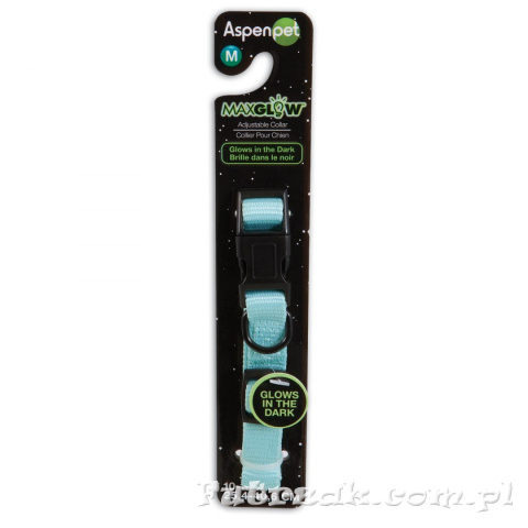 Obroża Max Glow/blue/medium Obroża Max Glow/blue/medium