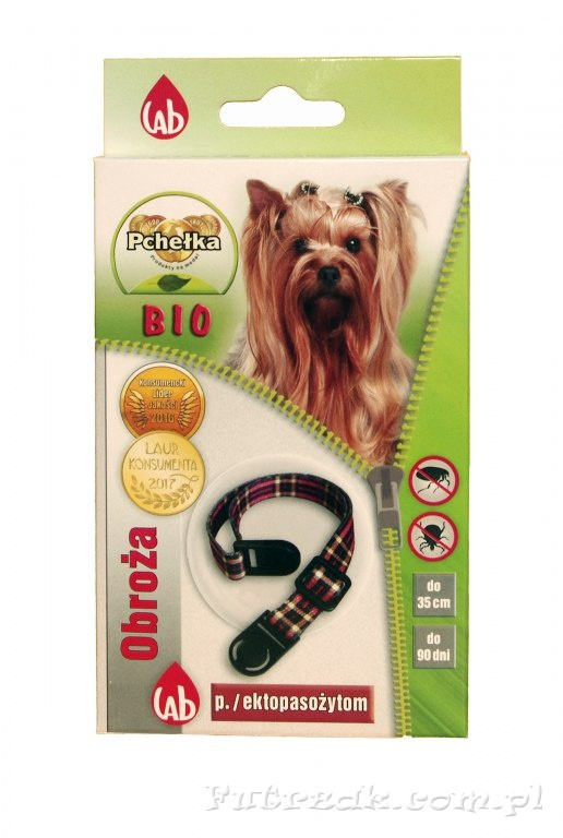 Obroża na pchły i kleszcze/35cm-Pchełka BIO 2008 Obroża na pchły i kleszcze/35cm-Pchełka BIO 2008