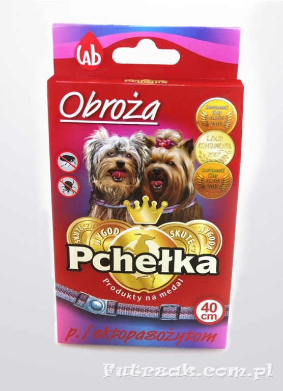 Obroża na pchły i kleszcze/40cm-Pchełka 8055 Obroża na pchły i kleszcze/40cm-Pchełka 8055