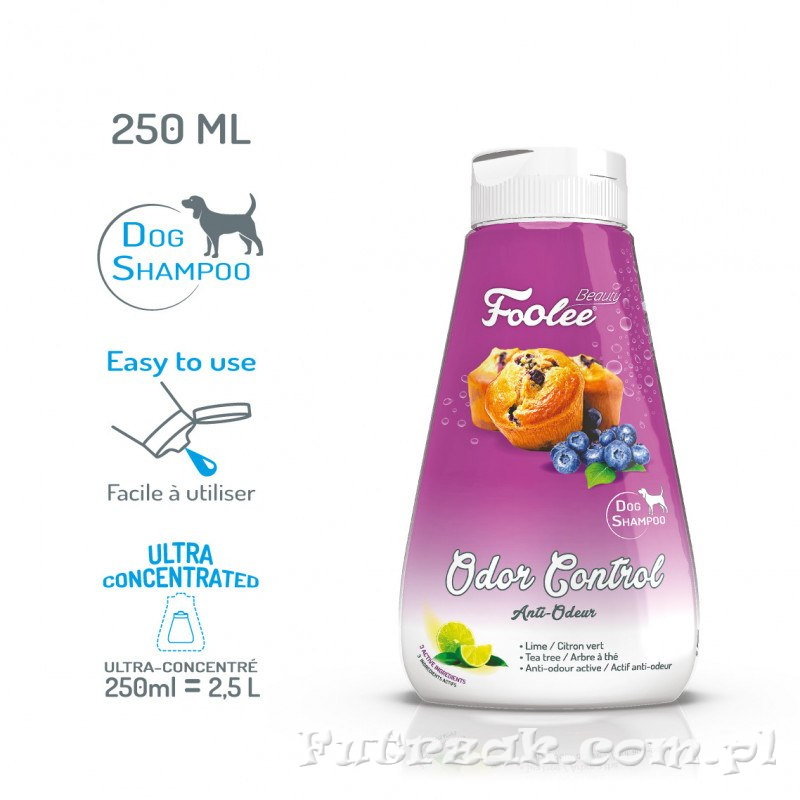 Szampon dla psów FoOlee Odor Control/250 ml Szampon dla psów FoOlee Odor Control/250 ml