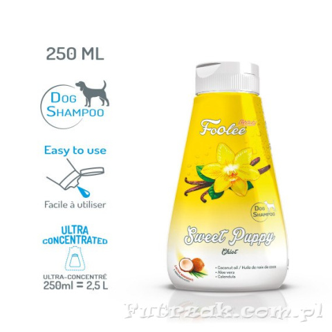 Szampon dla szczeniąt FoOlee Sweet Puppy/250 ml Szampon dla szczeniąt FoOlee Sweet Puppy/250 ml