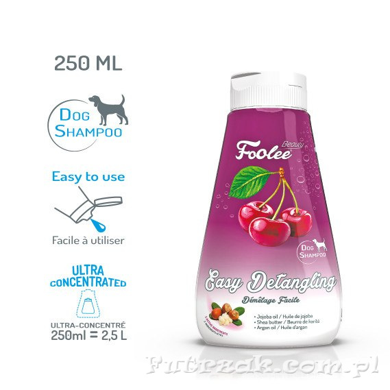 Szampon dla psów FoOlee Easy Detangling/250 ml Szampon dla psów FoOlee Easy Detangling/250 ml