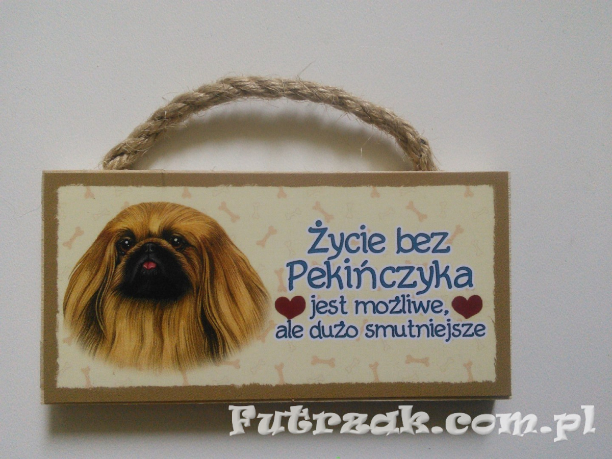 Tabliczka z magnesem-Pekińczyk Tabliczka z magnesem-Pekińczyk