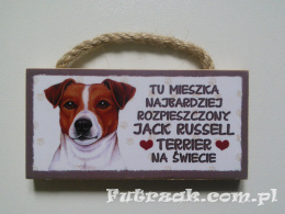Tabliczka z magnesem-Jack Russell Terrier