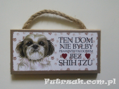 Tabliczka z magnesem-Shih Tzu