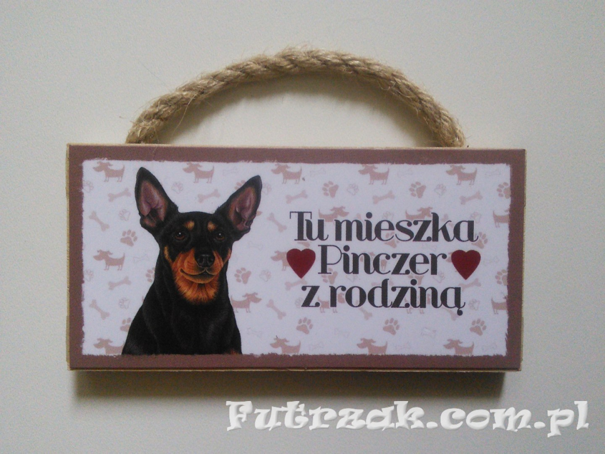 Tabliczka z magnesem-Pinczer Tabliczka z magnesem-Pinczer