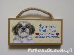 Tabliczka z magnesem-Shih Tzu