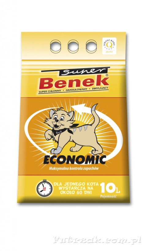 Żwirek Super Benek Economic 10l Żwirek Super Benek Economic 10l