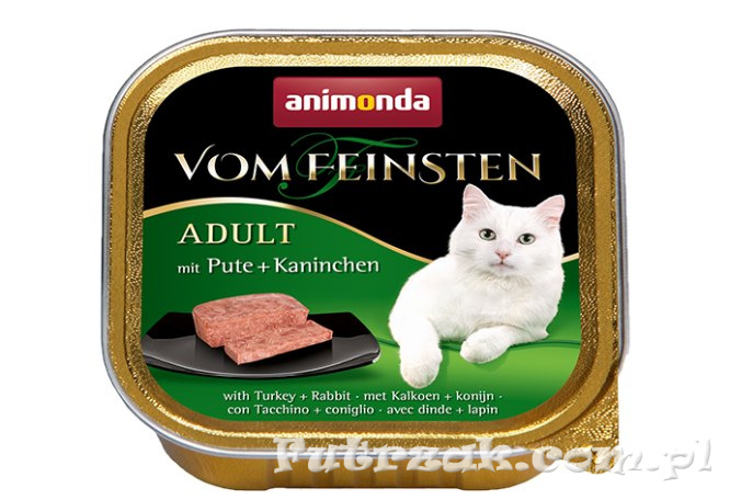 Animonda Vom Feinsten Adult z indykiem i królikiem Animonda Vom Feinsten Adult z indykiem i królikiem
