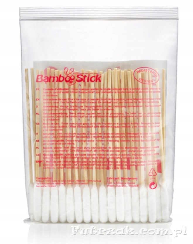 BambooStick patyczki do uszu S/M 50szt. BambooStick patyczki do uszu S/M 50szt.