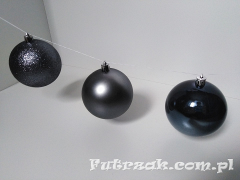 Bombki plastikowe/tuba-6szt. Bombki plastikowe/tuba-6szt.