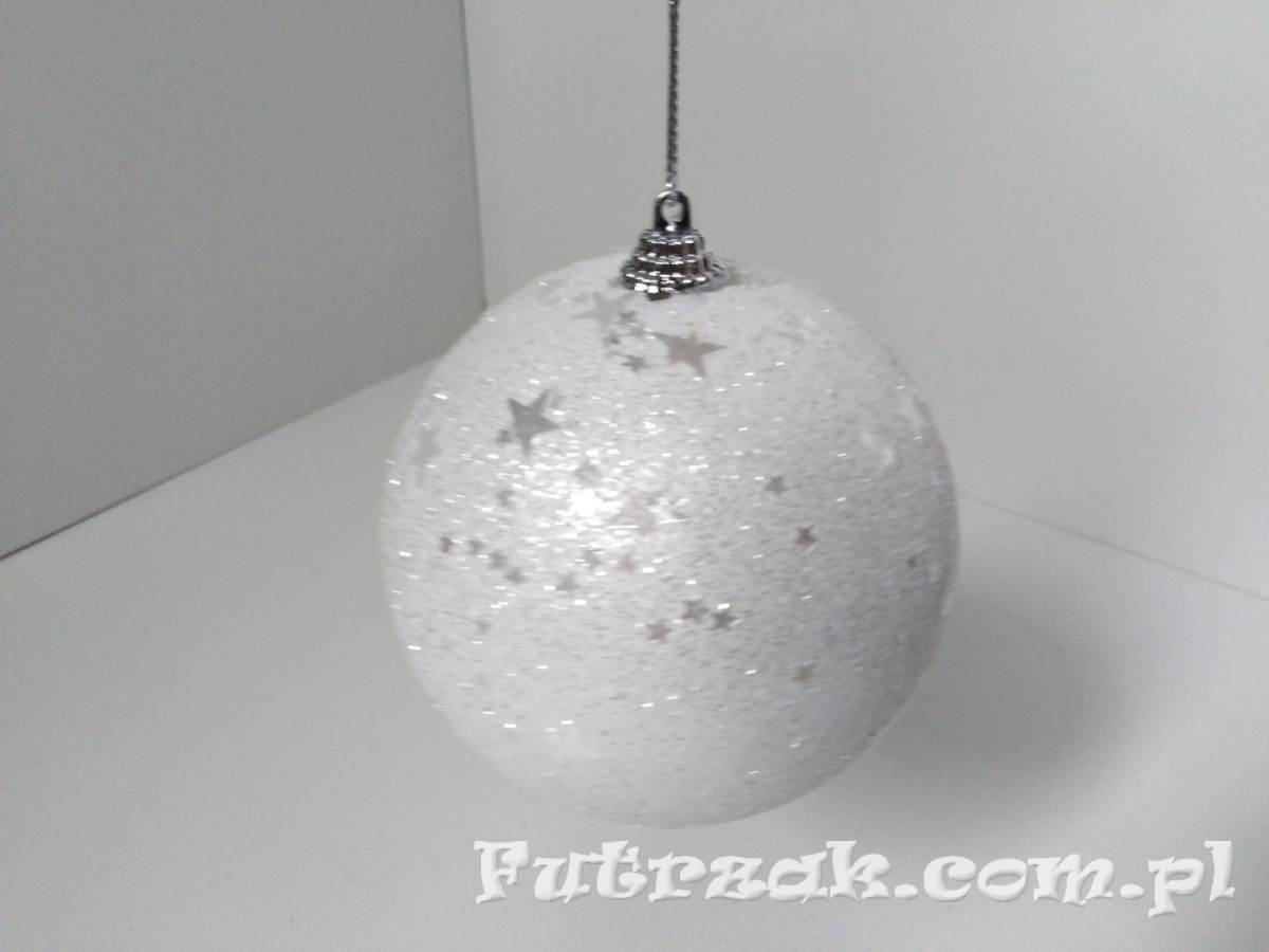 Bombki zdobione w gwiazdki -2 szt. Bombki zdobione w gwiazdki -2 szt.