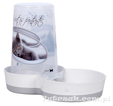 Dozownik na karmę lub wodę/1,5l-I love my cat Dozownik na karmę lub wodę/1,5l-I love my cat