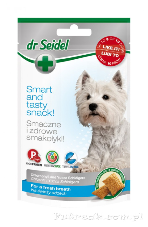 Dr. Seidel smakołyki na świeży oddech/90g Dr. Seidel smakołyki na świeży oddech/90g