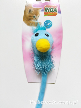 Głowa kaczuszki z dzwonkiem-zabawka dla kota
