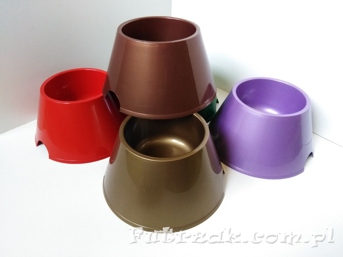 Miska plastikowa dla spaniela/0,63l Miska plastikowa dla spaniela/0,63l